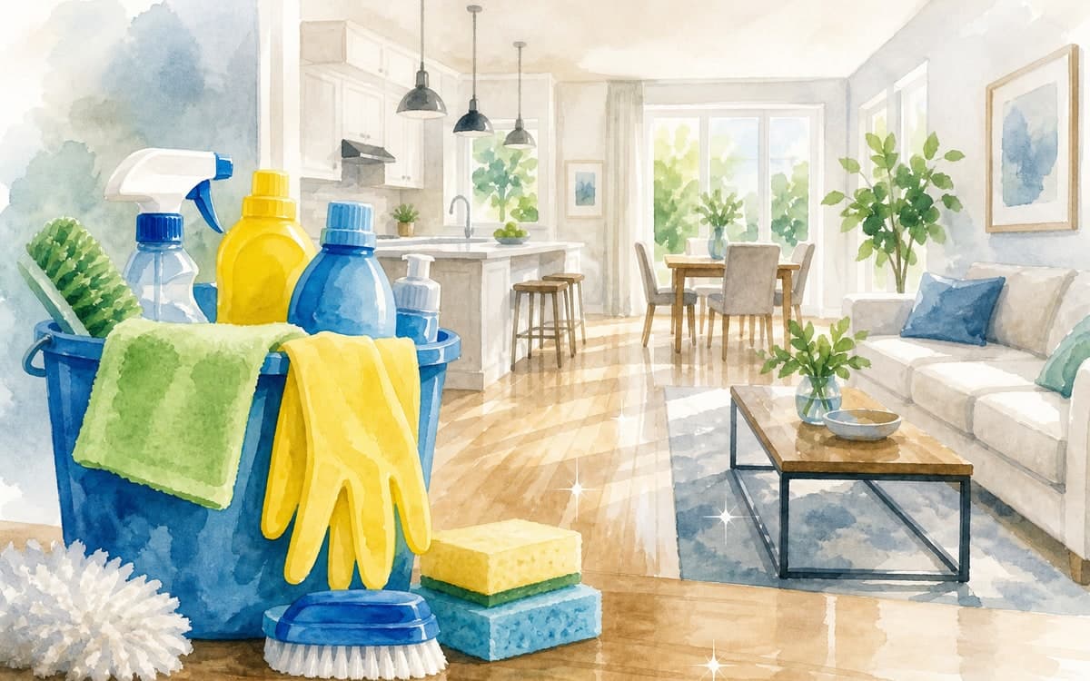 Professional home cleaning service in Miami