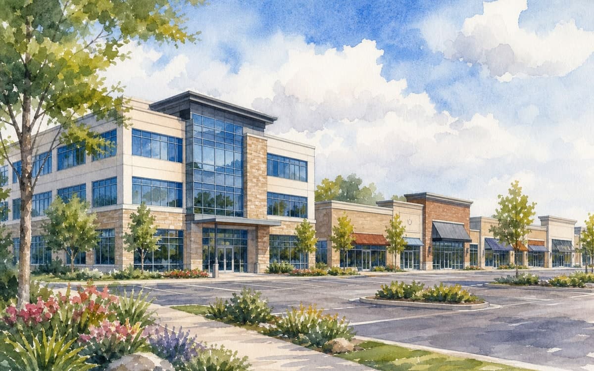Commercial property exterior in South Florida