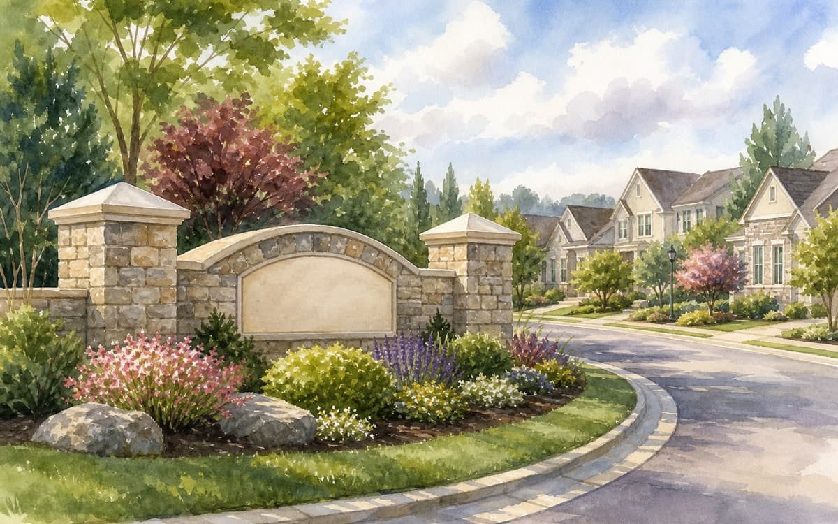 Managed residential community in South Florida