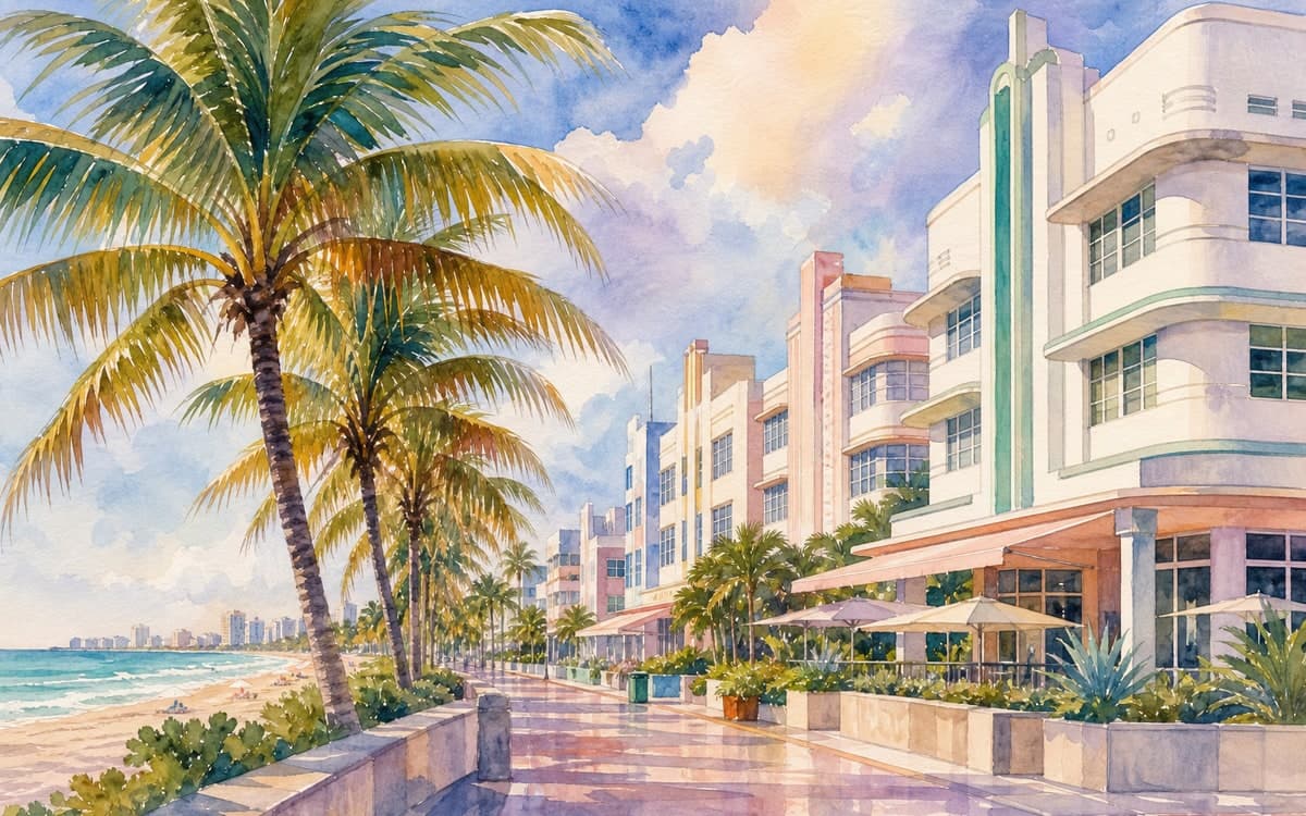 Miami Beach restaurant and hospitality website design