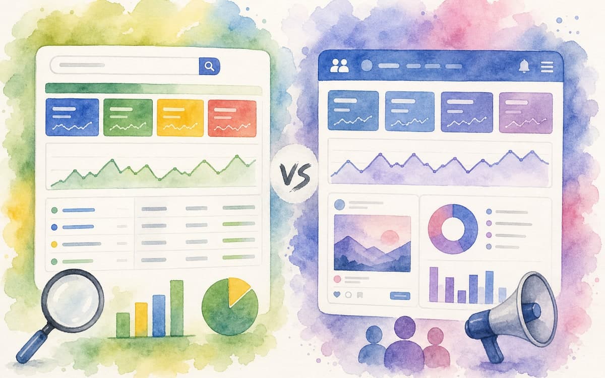 Digital marketing strategy - Google Ads versus Meta Ads for South Florida businesses