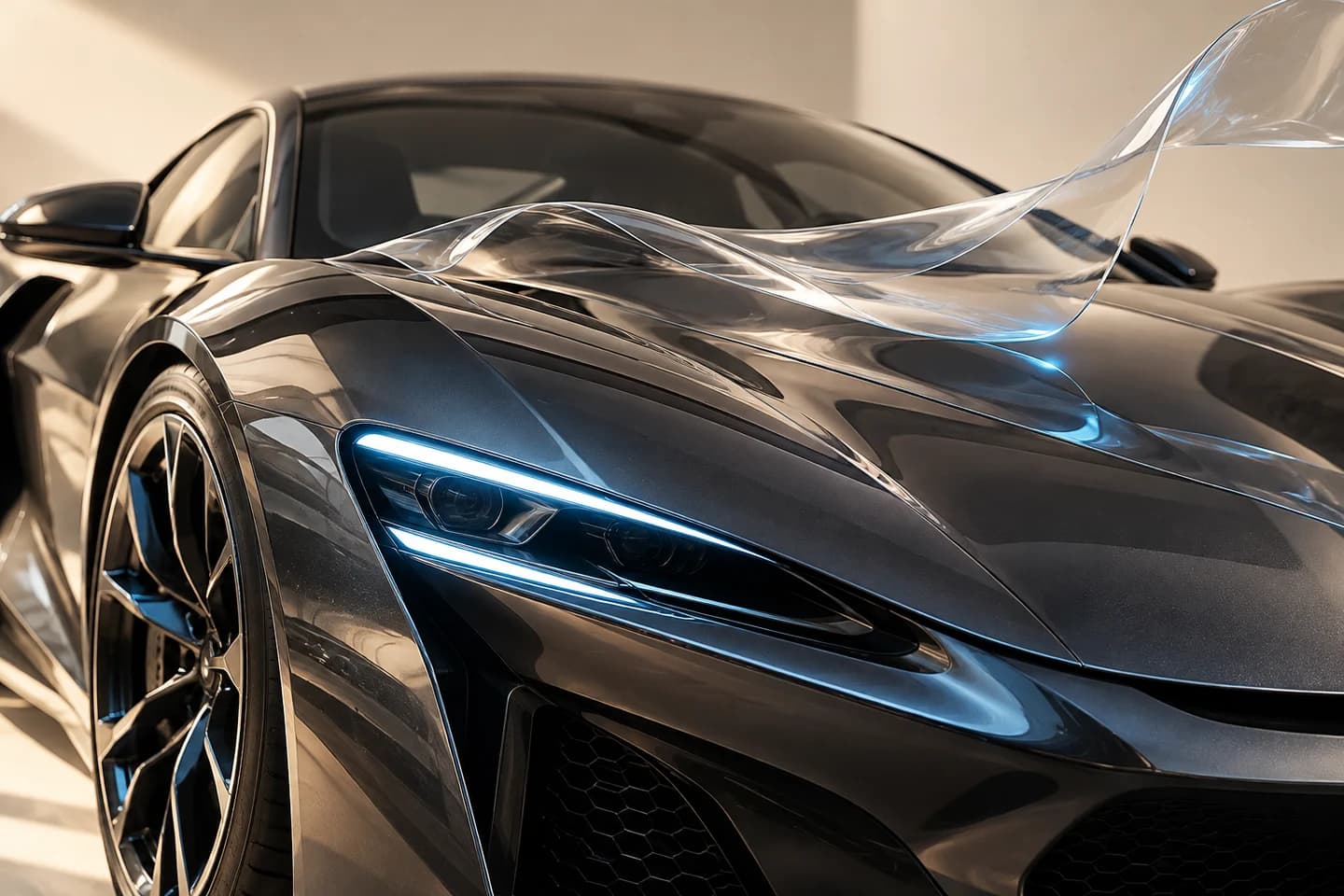 Detail Studio Miami automotive case study cover - luxury tint and PPF studio in Miami
