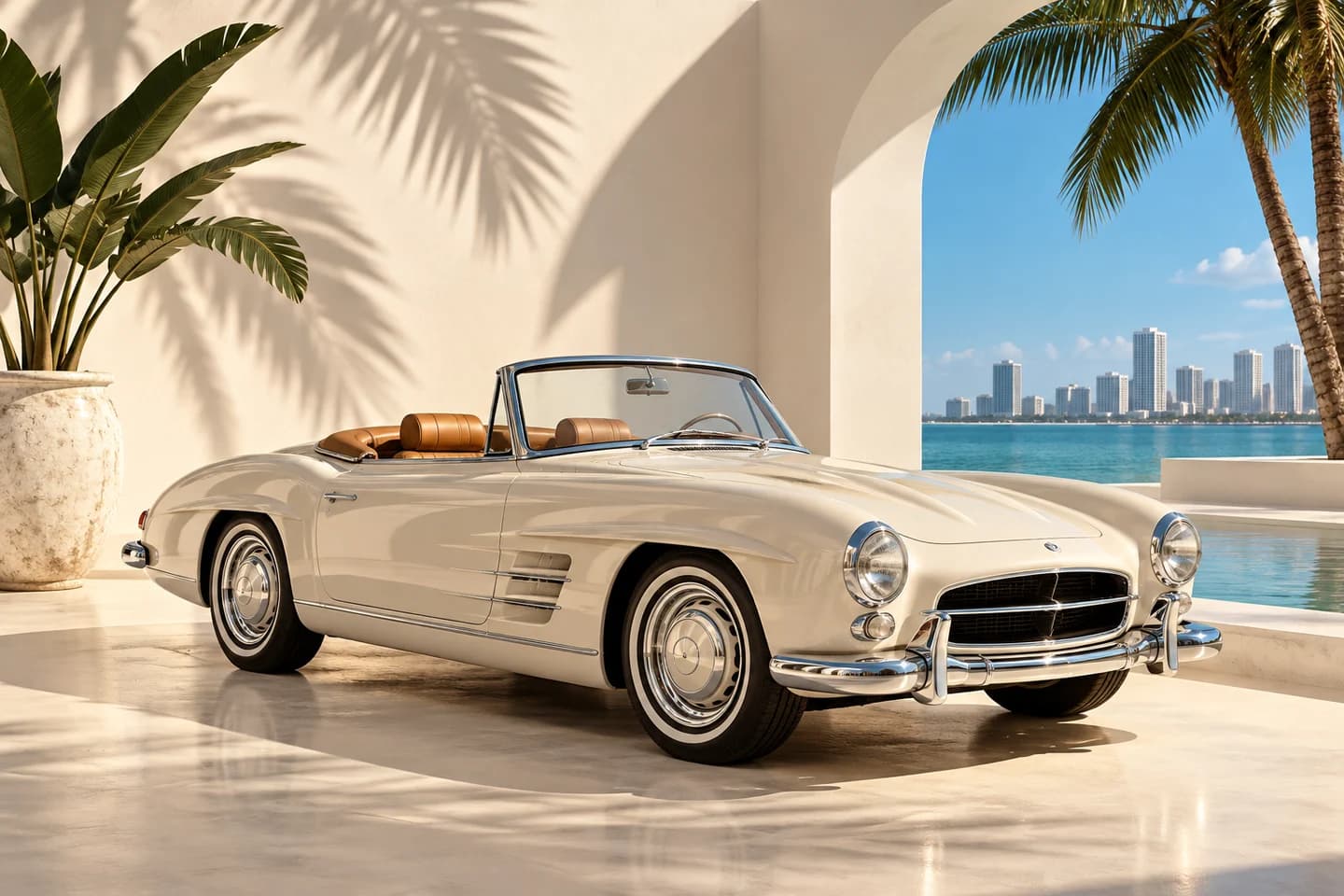 Miami Cabriolet case study cover - all-convertible rental fleet on Miami Beach