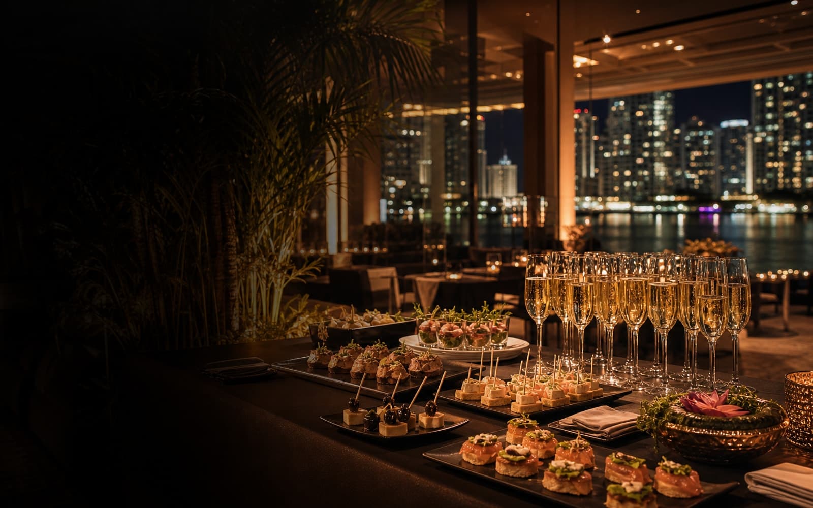 DI Catering Miami case study cover — private events and hospitality catering in Miami
