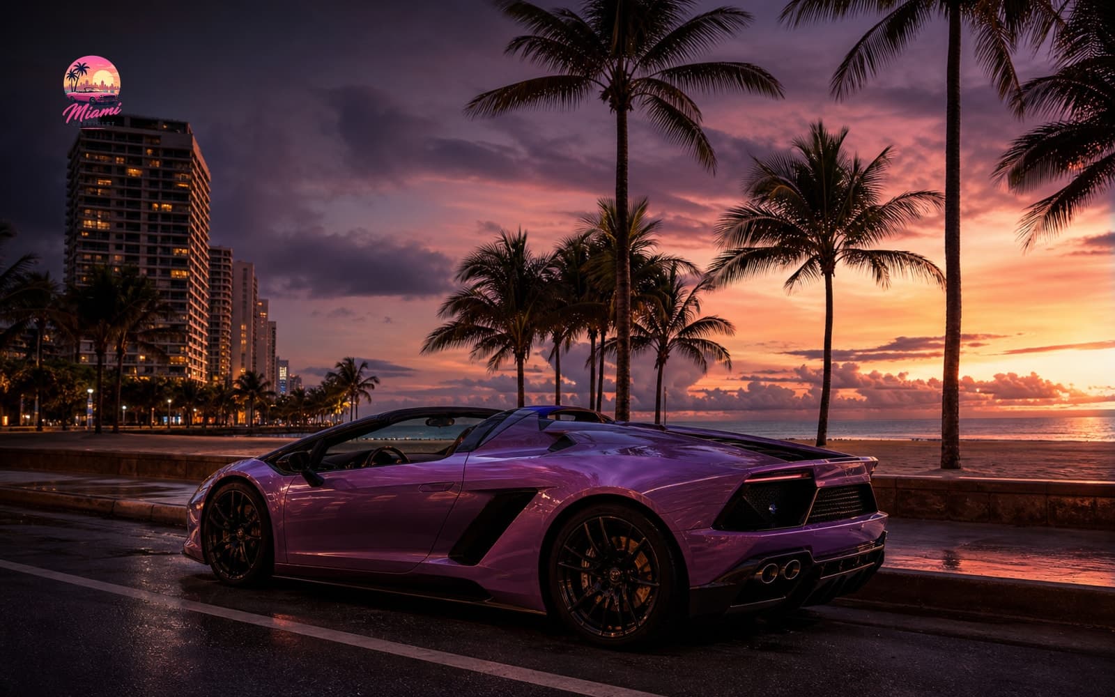 Miami Cabriolet case study cover — all-convertible rental fleet on Miami Beach