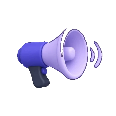 Paid ads megaphone icon